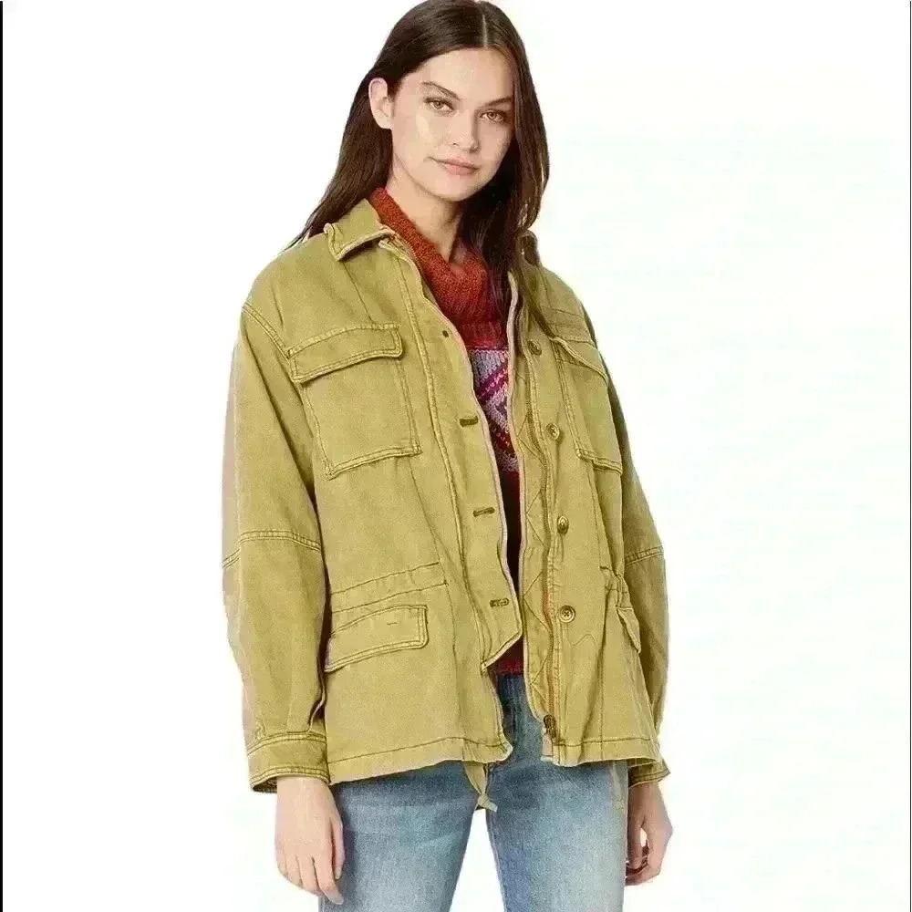 🆕 FREE PEOPLE Army Jacket